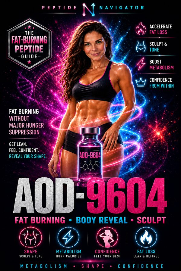 AOD-9604 fat-loss peptide guide, evidence-first ebook by Peptide Navigator