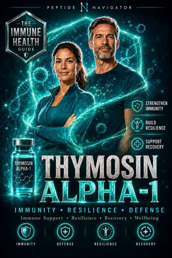 Thymosin Alpha-1 immune peptide guide, evidence-first ebook by Peptide Navigator
