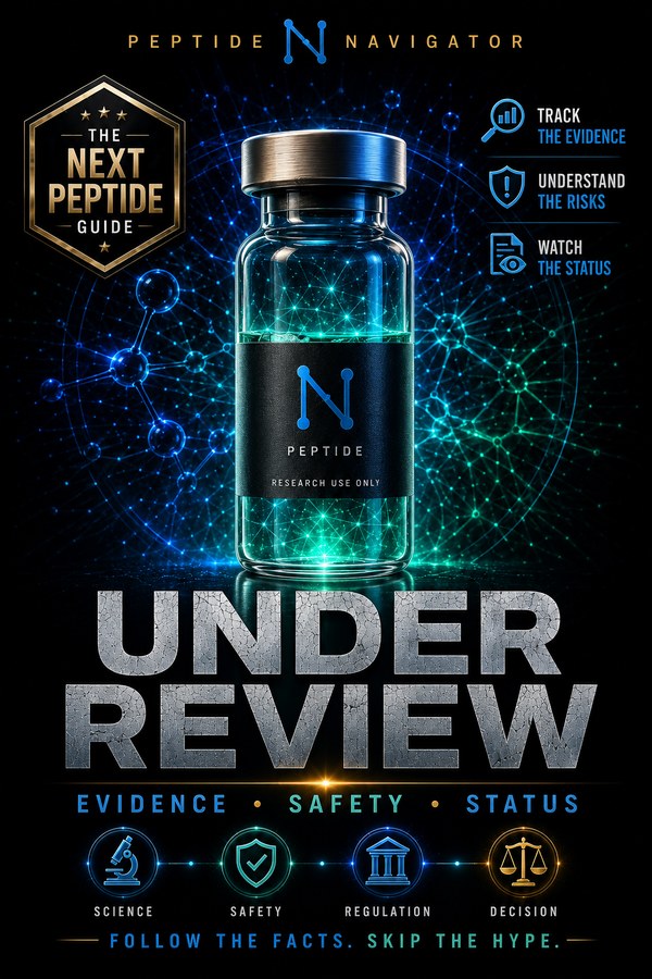 An additional peptide, not yet named, expected in the February 2027 review