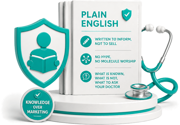 Plain English, written to inform not to sell